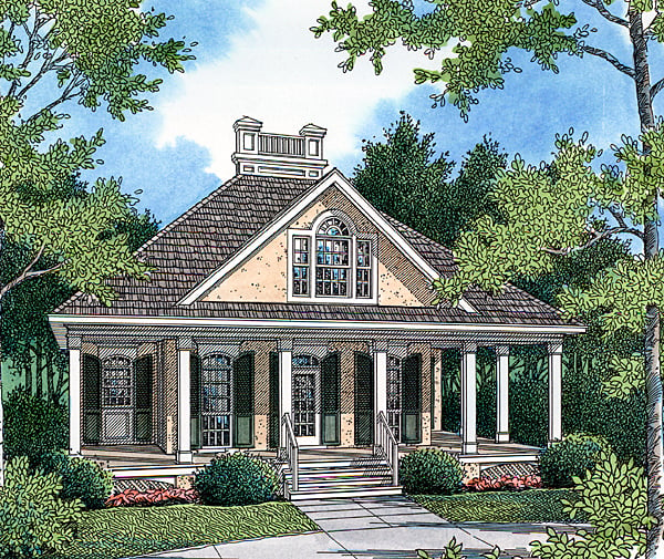 Plan 65917 | with 2 Bed, 3 Bath