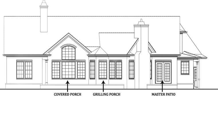 Plan with 2404 Sq. Ft., 3 Bedrooms, 3 Bathrooms, 2 Car Garage Picture 2