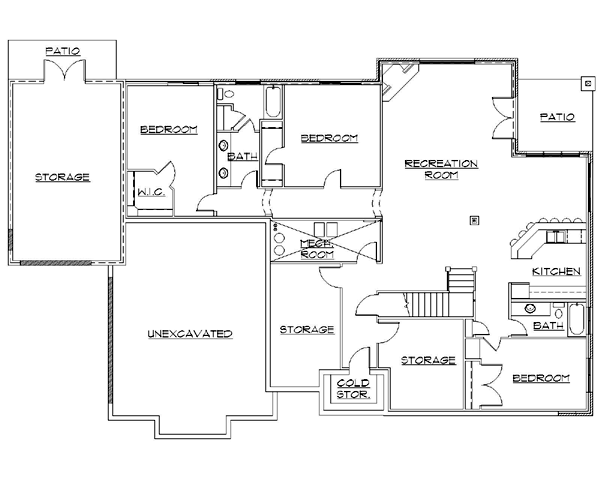 Plan 79833 | European Style with 6 Bed, 5 Bath, 3 Car Garage