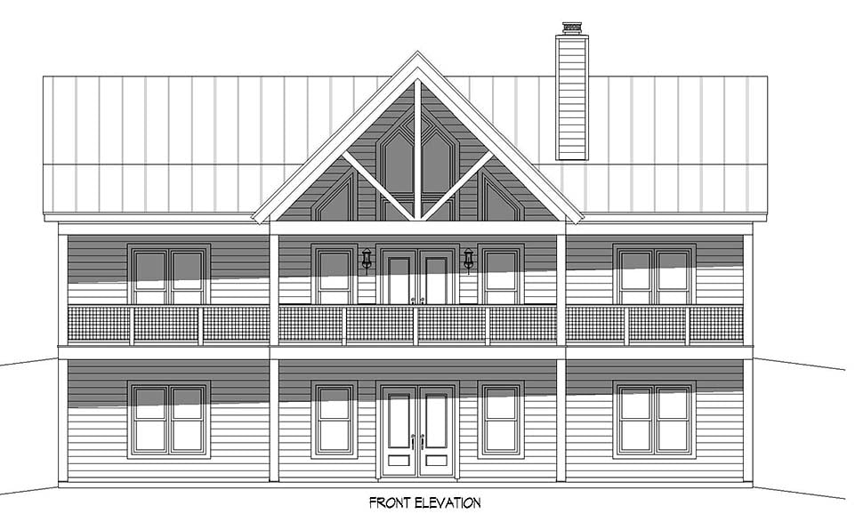Bungalow, Country, Craftsman, Prairie Style, Ranch, Traditional Plan with 1485 Sq. Ft., 2 Bedrooms, 2 Bathrooms Picture 4
