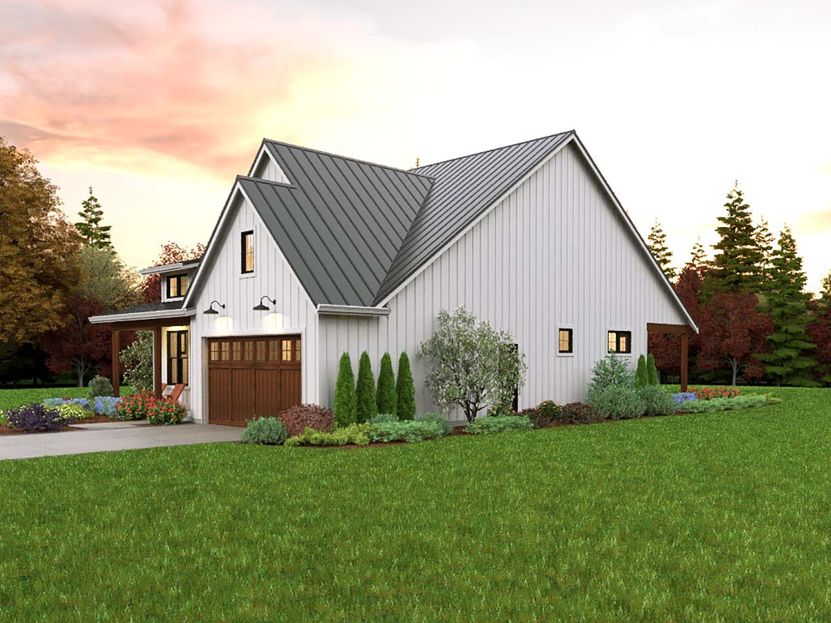 Plan 81308 | Ranch Style with 3 Bed, 2 Bath, 2 Car Garage