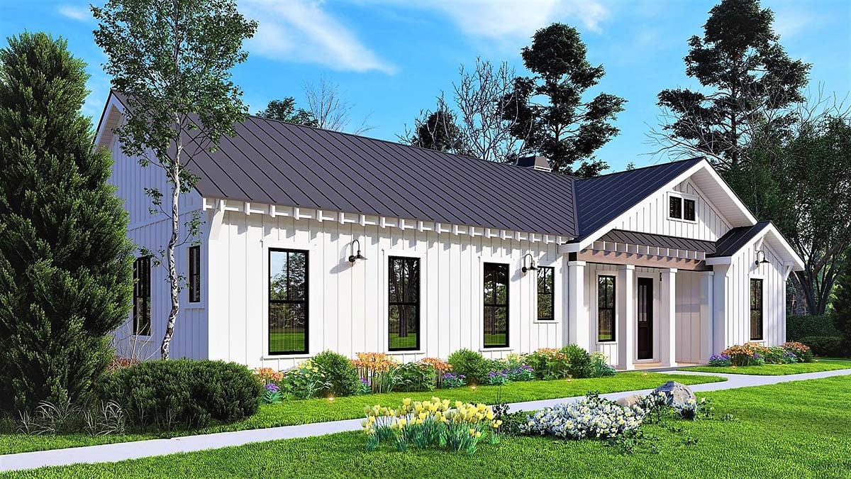 Country, Ranch Plan with 1922 Sq. Ft., 3 Bedrooms, 3 Bathrooms Picture 3