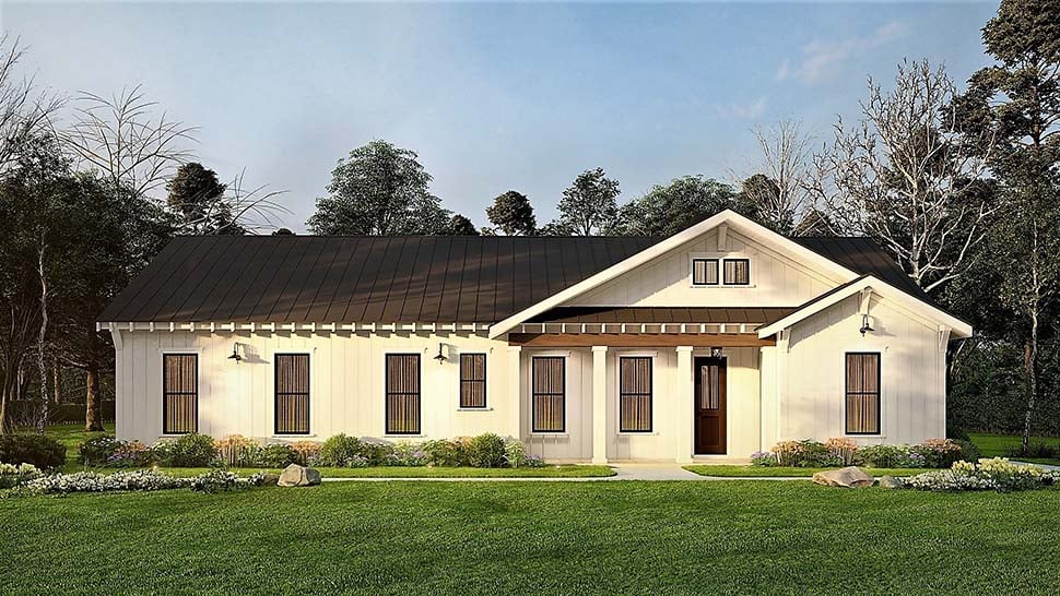 Country, Ranch Plan with 1922 Sq. Ft., 3 Bedrooms, 3 Bathrooms Picture 4