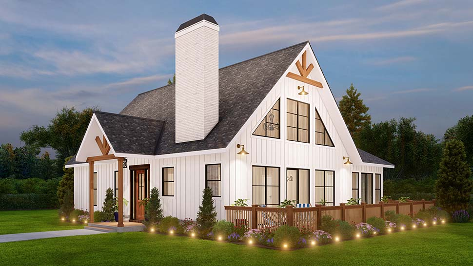 Farmhouse Plan with 3573 Sq. Ft., 5 Bedrooms, 4 Bathrooms Picture 15