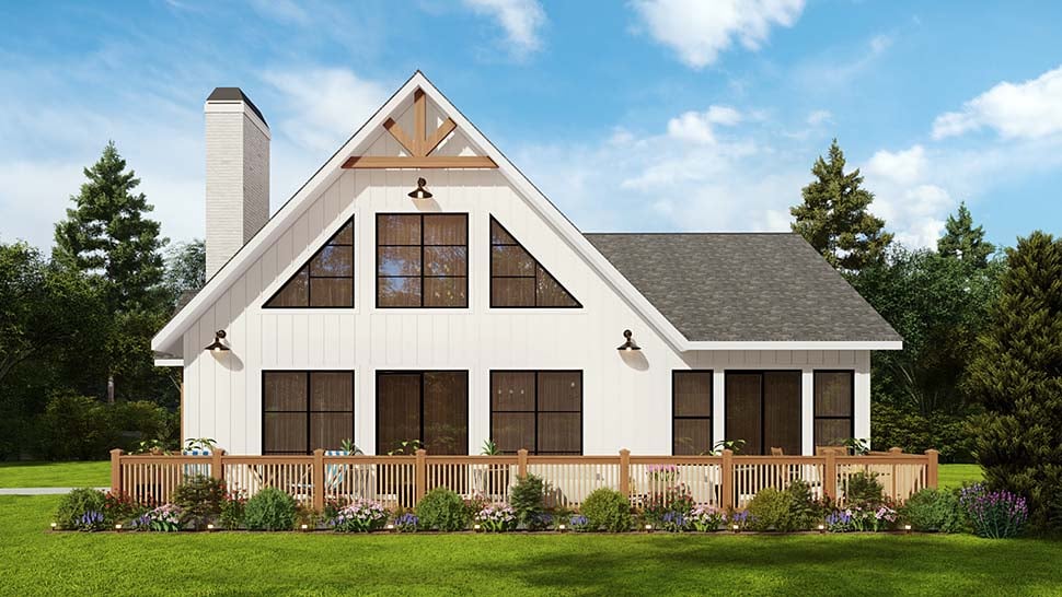 Farmhouse Plan with 3573 Sq. Ft., 5 Bedrooms, 4 Bathrooms Picture 19