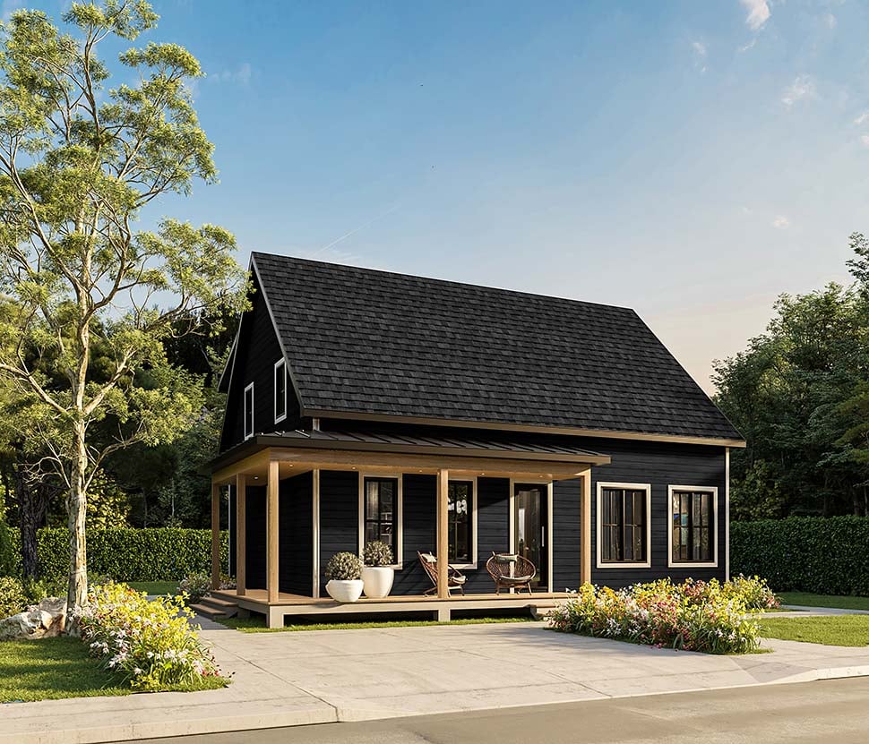 Cape Cod, Country, Farmhouse, Traditional Plan with 2826 Sq. Ft., 5 Bedrooms, 3 Bathrooms Picture 5