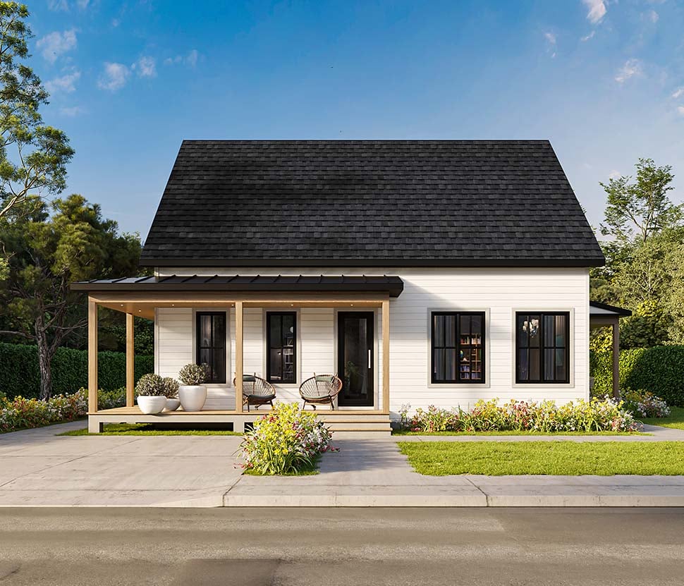 Cape Cod, Country, Farmhouse, Traditional Plan with 2826 Sq. Ft., 5 Bedrooms, 3 Bathrooms Picture 7