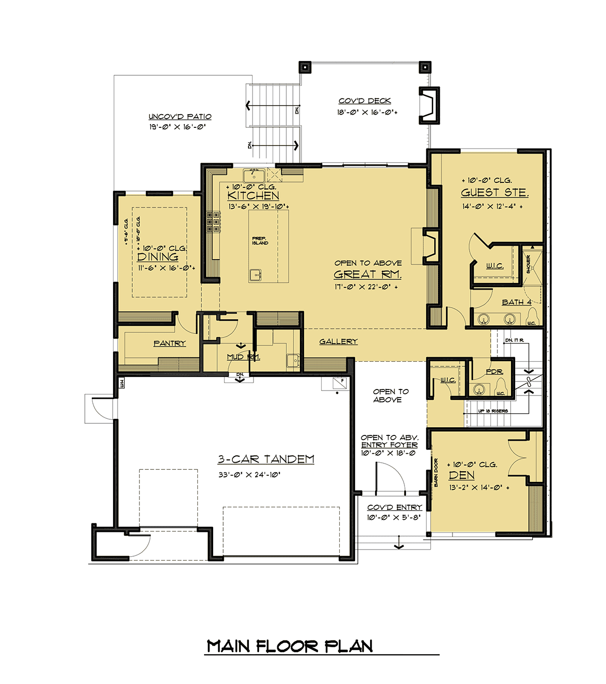 Plan 81929 | 5-7 Bedroom Contemporary House Plan With Secret Room