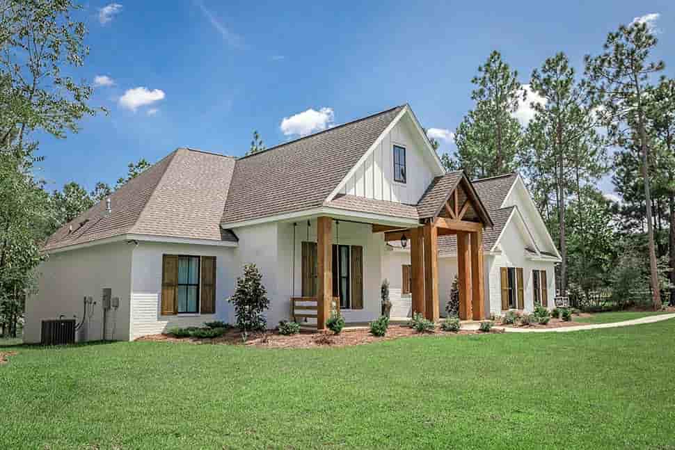Country, Craftsman, Farmhouse House Plan 51981 with 4 Beds, 3 Baths, 2 Car Garage Picture 21