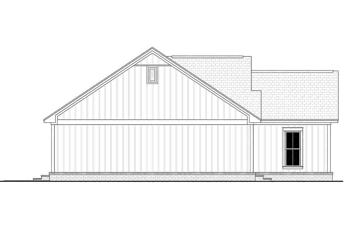 Country, Farmhouse, Traditional House Plan 56705 with 3 Beds, 2 Baths, 2 Car Garage Picture 2
