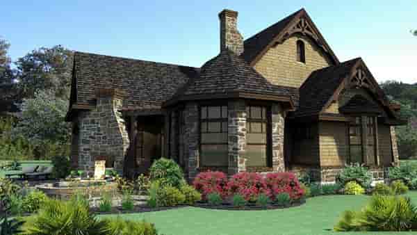 Craftsman, Tuscan House Plan 65888 with 3 Beds, 3 Baths, 2 Car Garage Picture 1
