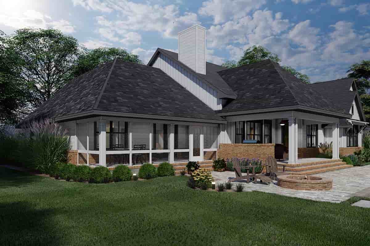 Country, Farmhouse, Ranch, Southern House Plan 75168 with 4 Beds, 4 Baths, 2 Car Garage Picture 1