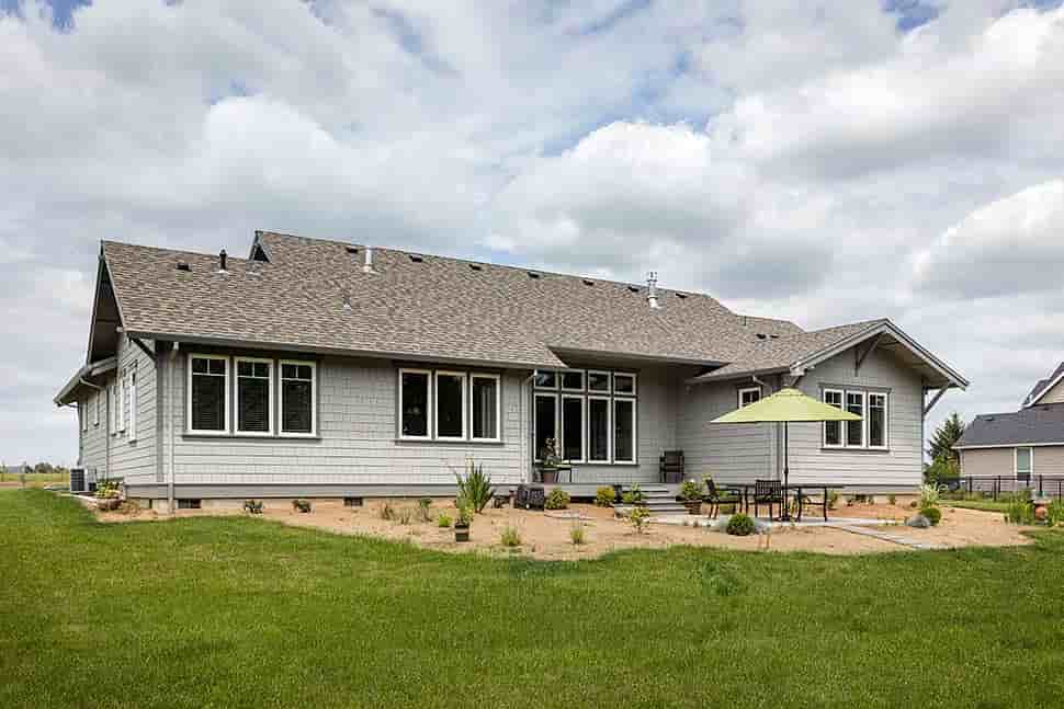 Bungalow, Craftsman House Plan 81229 with 3 Beds, 3 Baths, 2 Car Garage Picture 6