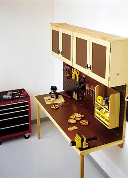 Space-Saving Work Center Woodworking Plan