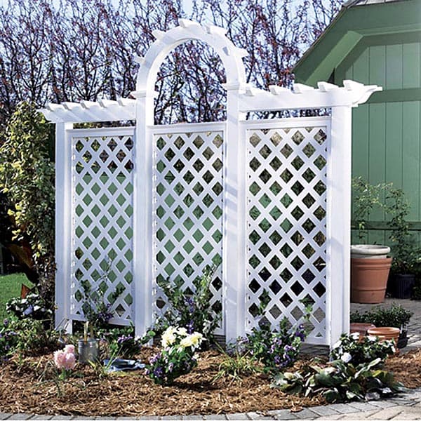 Arched Trellis Woodworking Plan - Product Code DP-00458