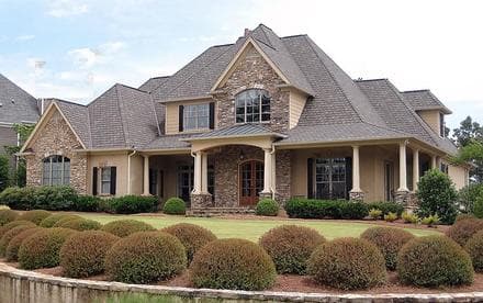 European, Southern, Traditional House Plan 50254 with 4 Beds, 4 Baths, 2 Car Garage