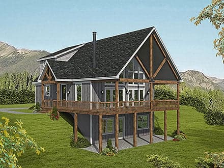 Country, Prairie Style, Ranch, Traditional House Plan 80928 with 4 Beds, 4 Baths