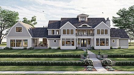 Contemporary, Cottage, Country, Farmhouse, New American Style, Traditional House Plan 84920 with 4 Beds, 5 Baths, 3 Car Garage