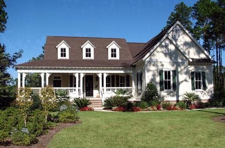 Country, Farmhouse, Southern House Plan 97661 with 3 Beds, 3 Baths, 2 Car Garage