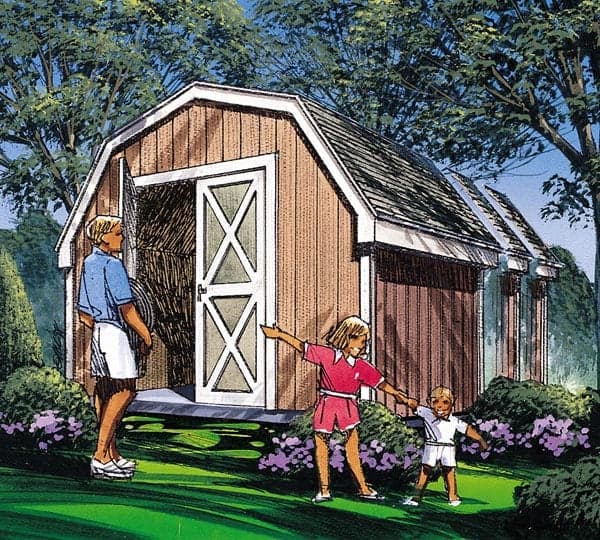 Barn Storage Shed - Project Plan 85908