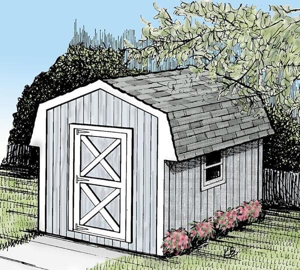 Mini Barn Storage Shed
 - Project Plan 85910