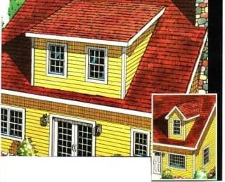 Dormers for Shed & Gable Roofs - Project Plan 90036