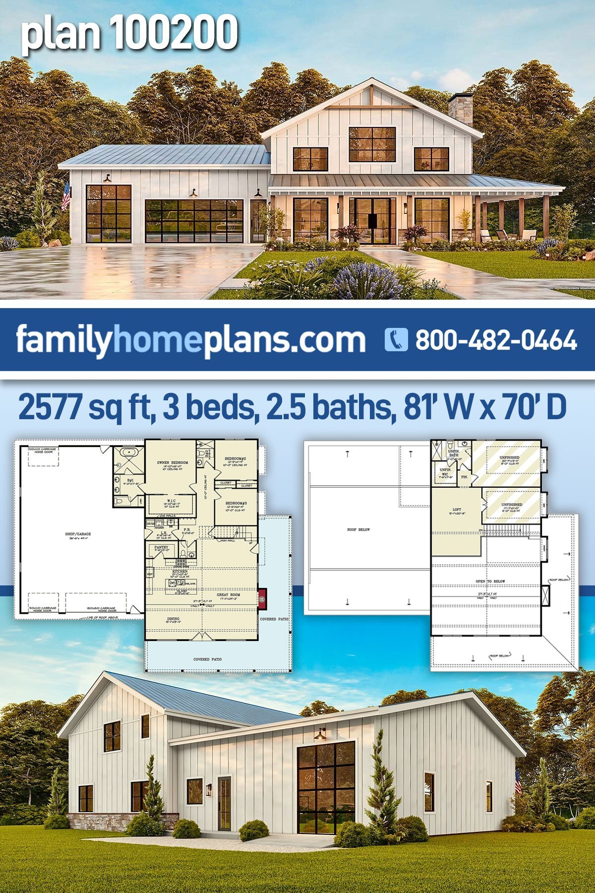 House Plan 100200