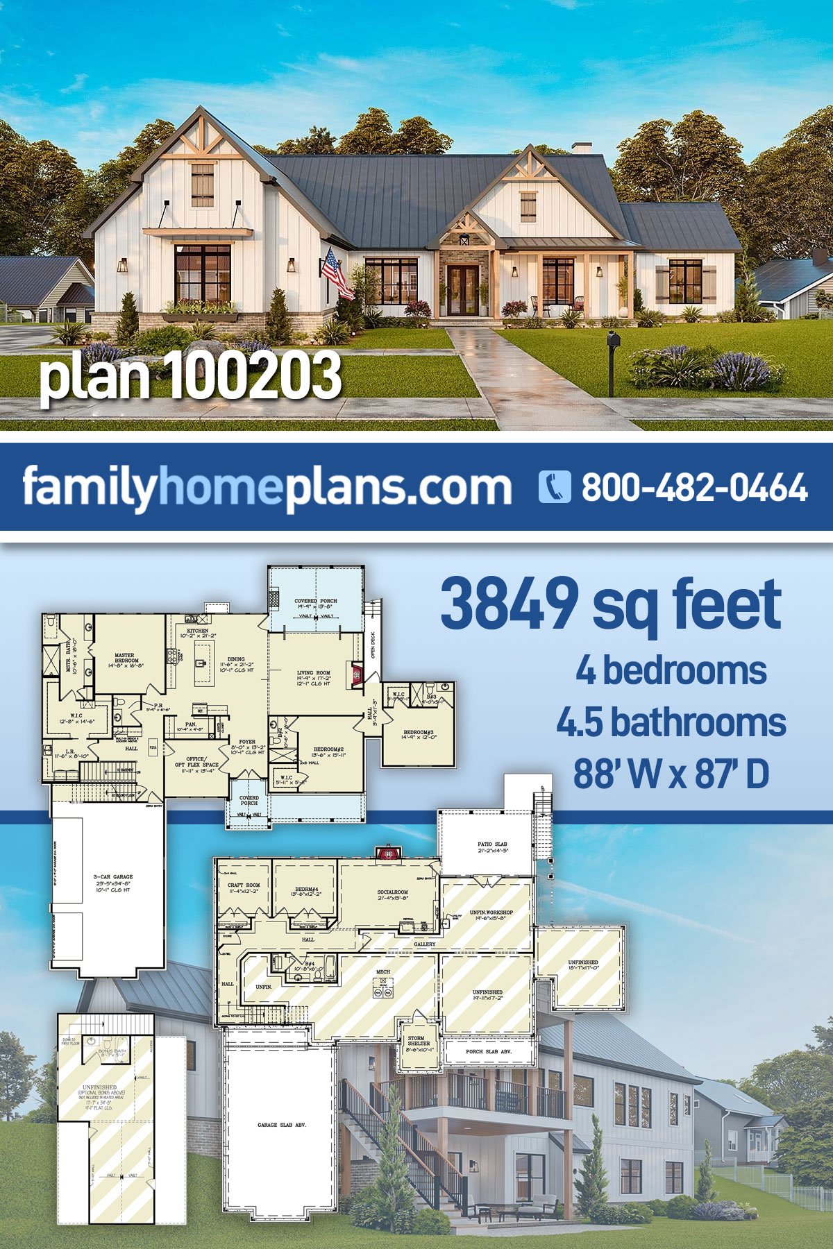 House Plan 100203