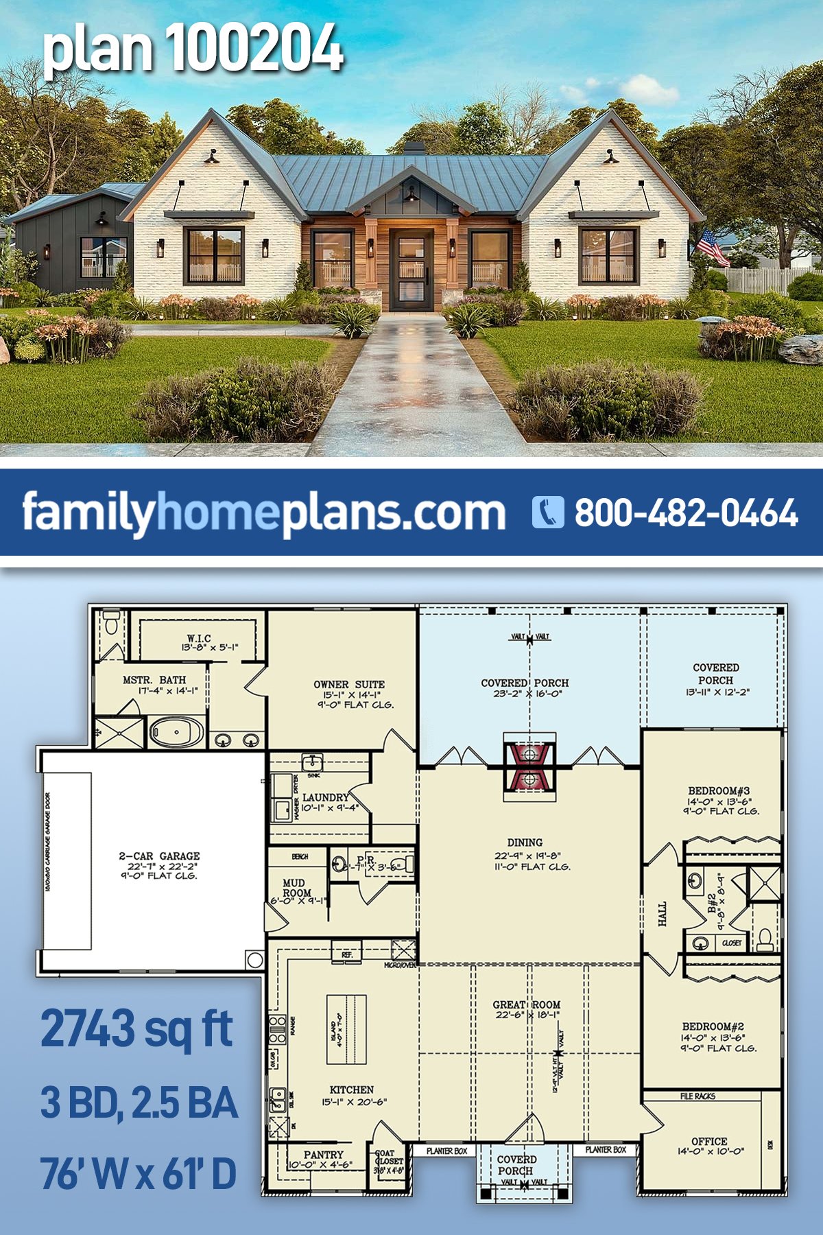House Plan 100204
