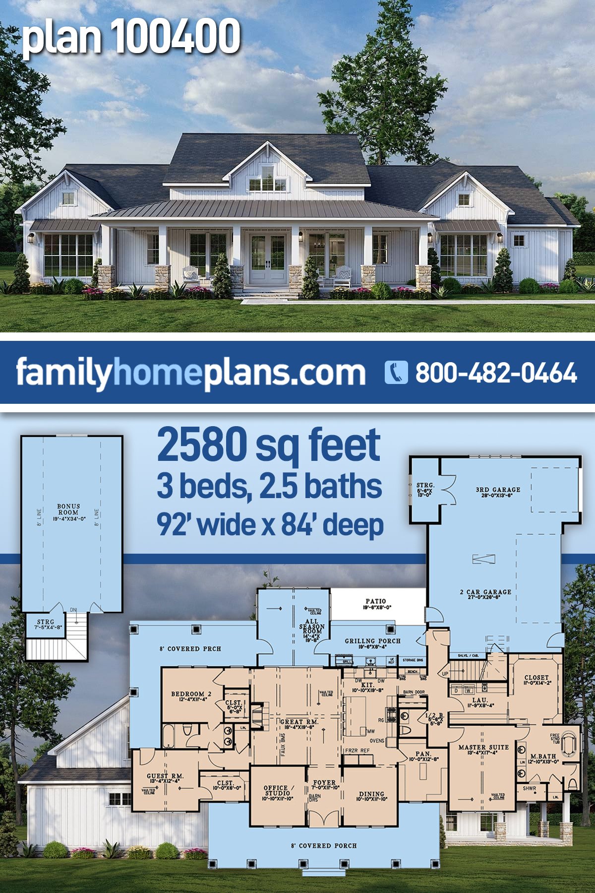 House Plan 100400