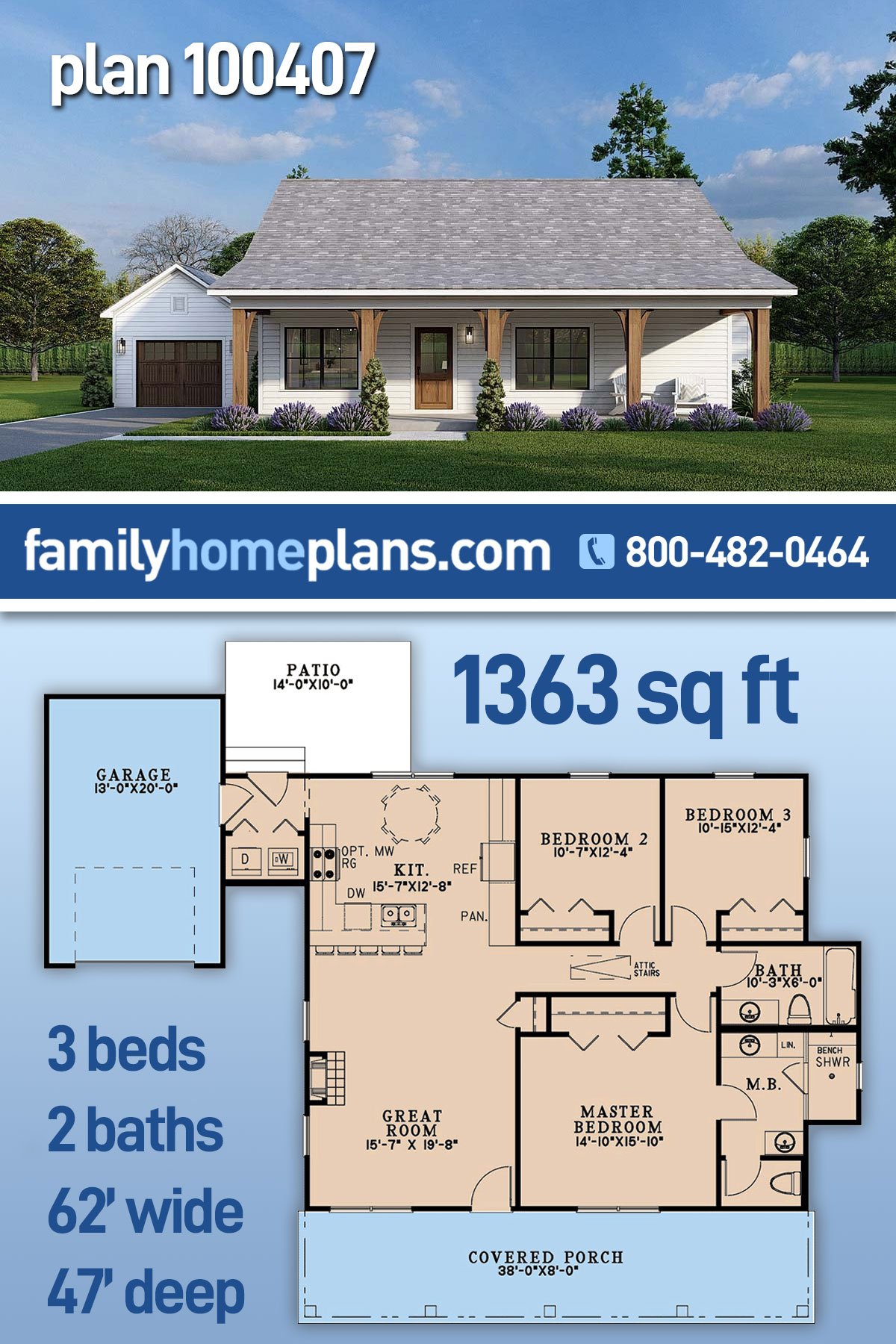 House Plan 100407