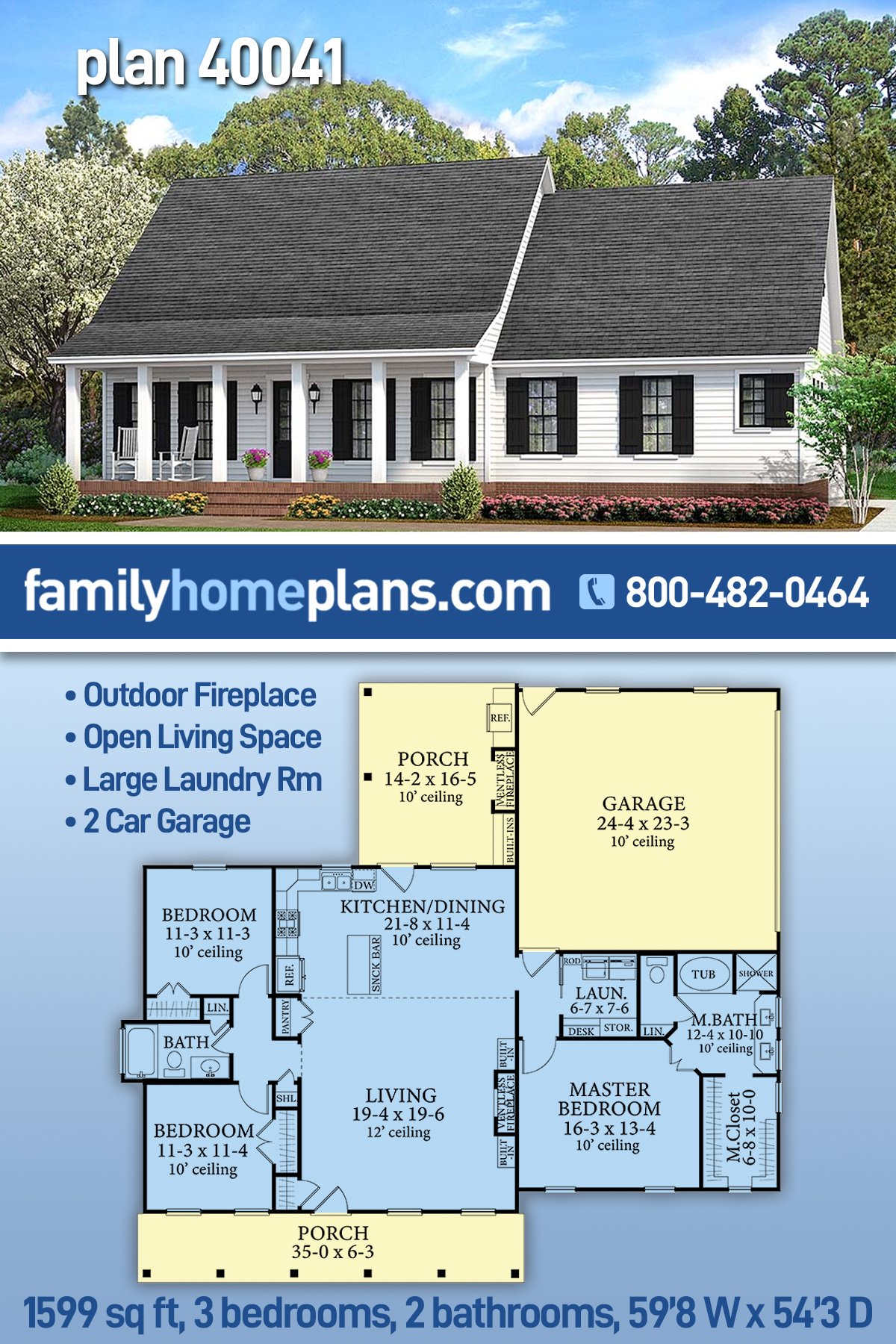 House Plan 40041