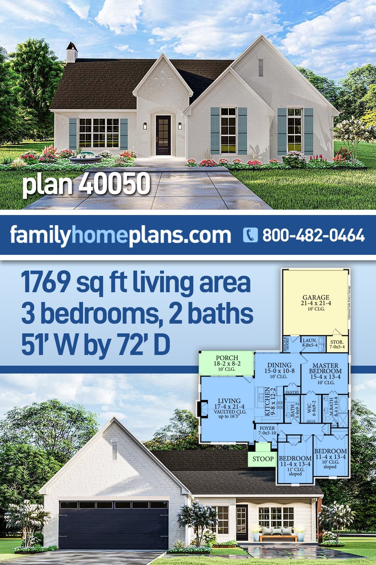 House Plan 40050