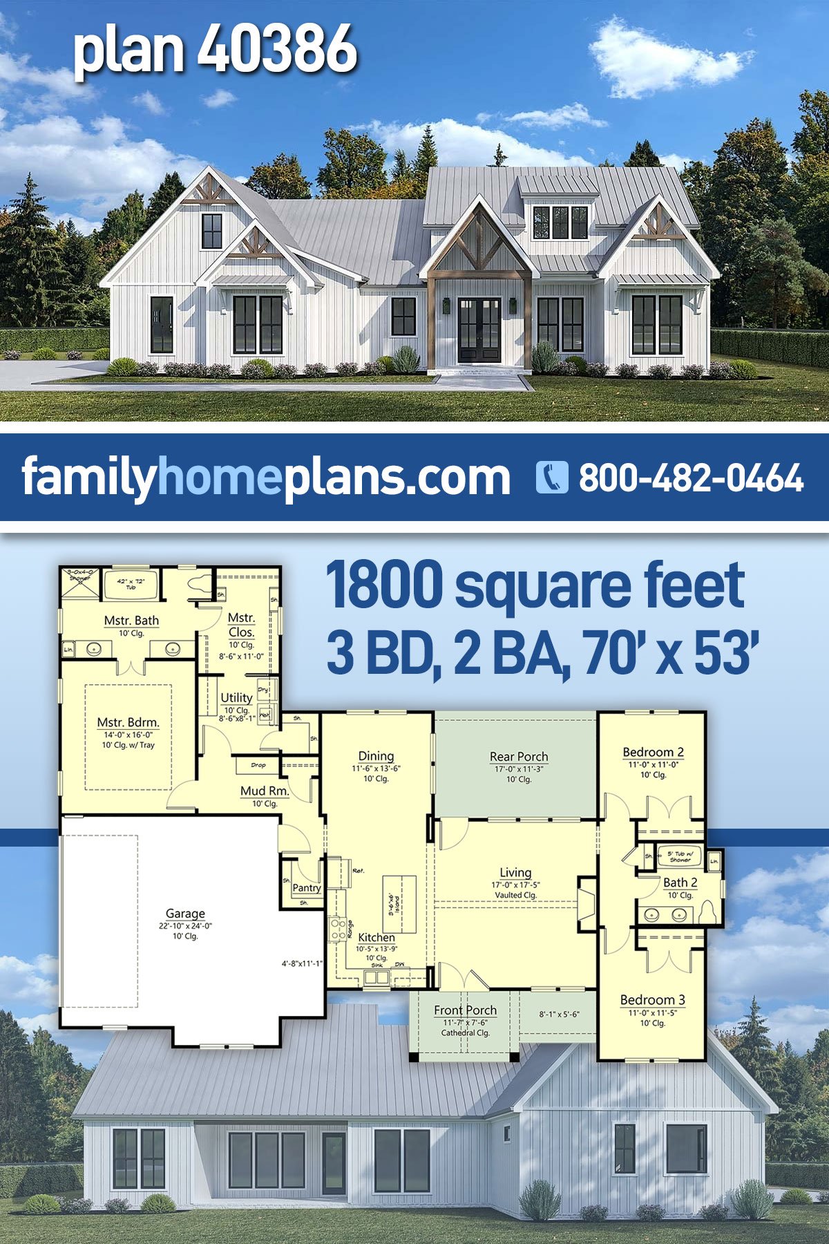 House Plan 40386
