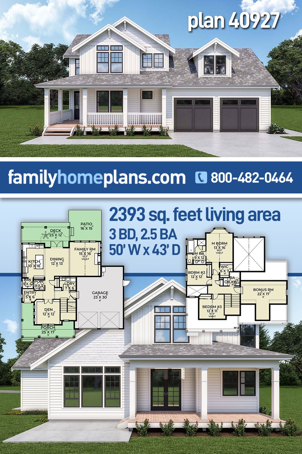 House Plan 40927