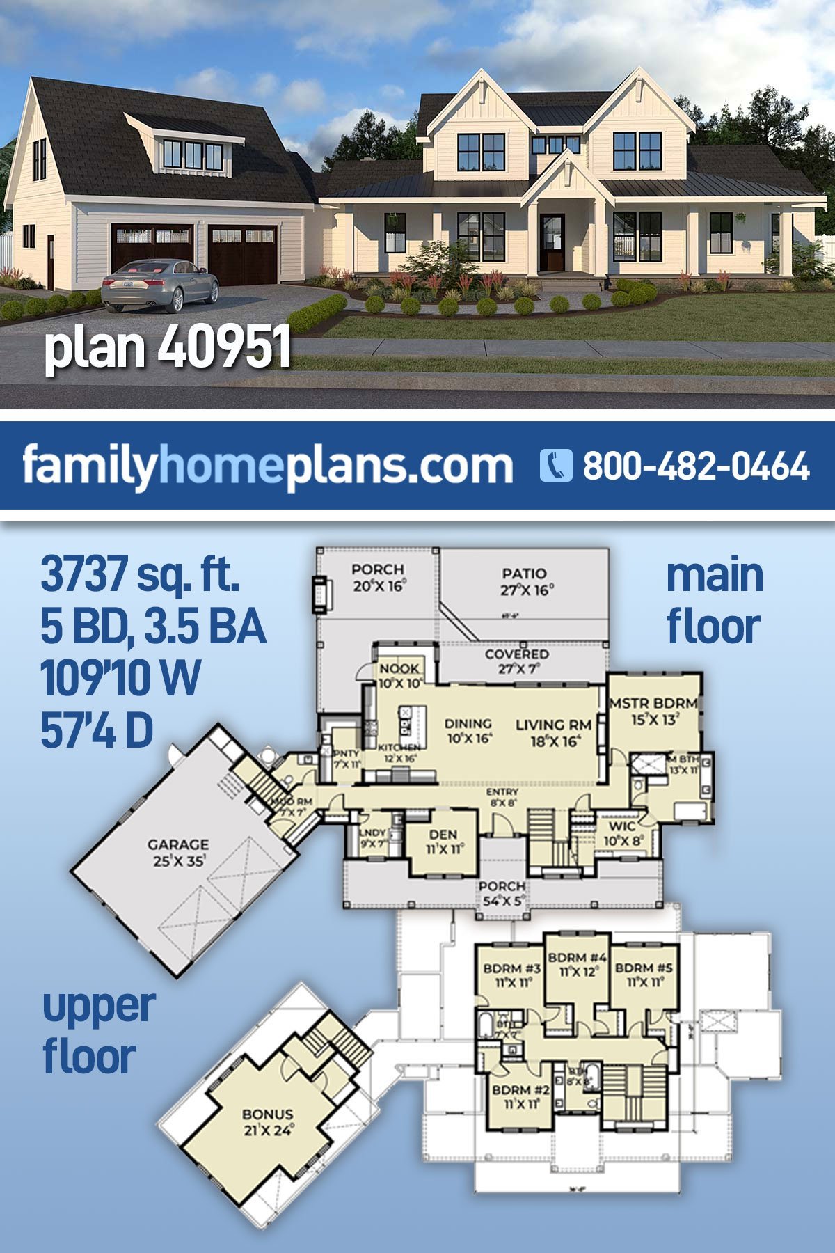 House Plan 40951