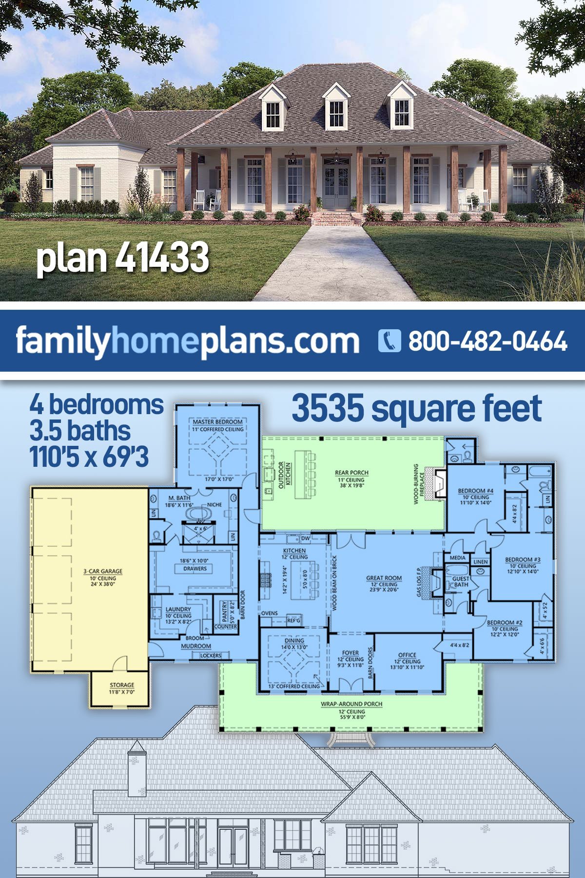 House Plan 41433