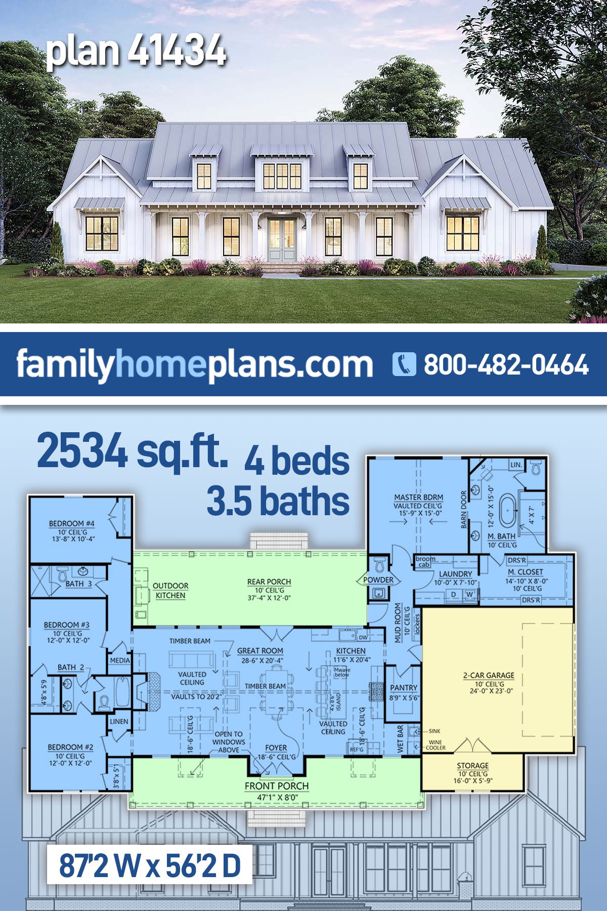 House Plan 41434