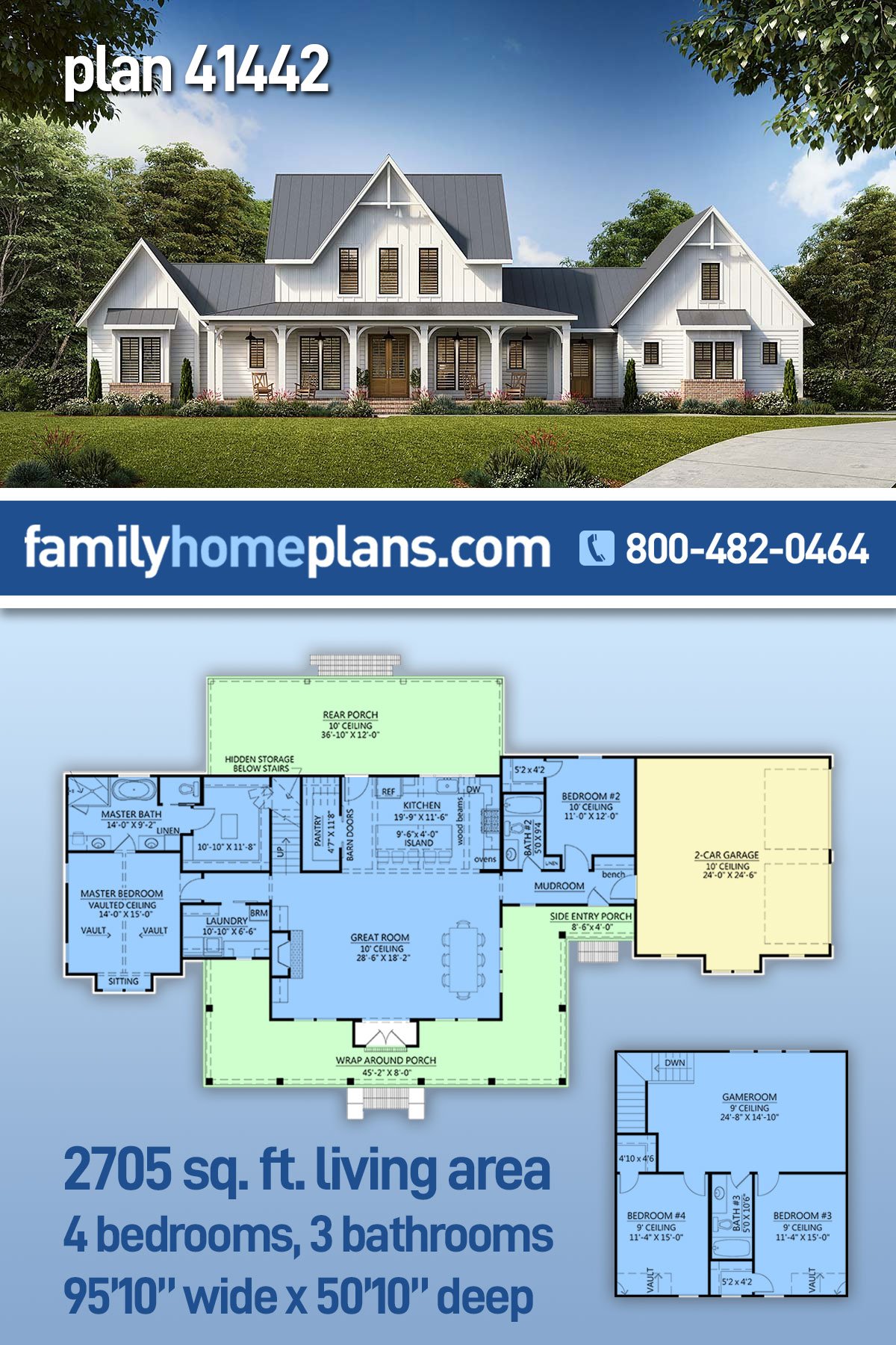 House Plan 41442