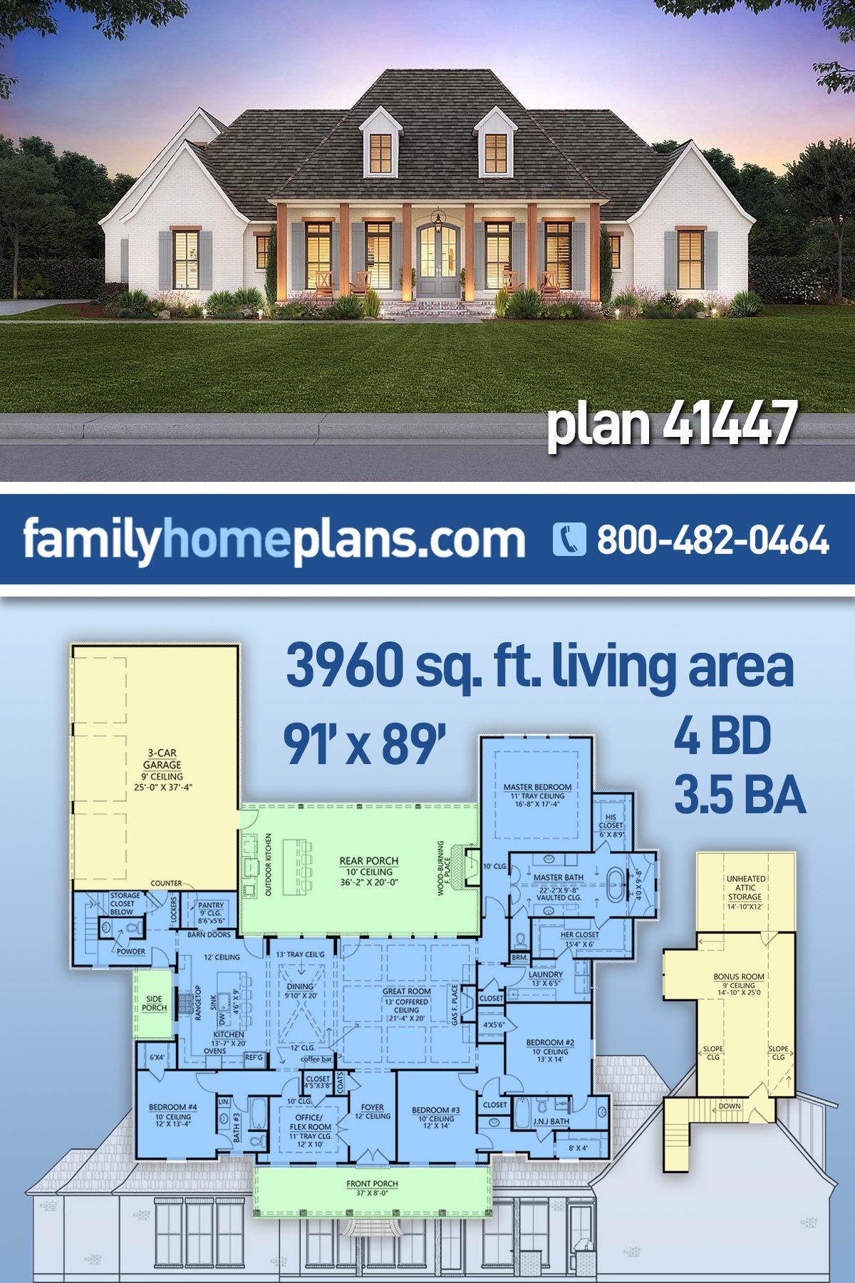 House Plan 41447