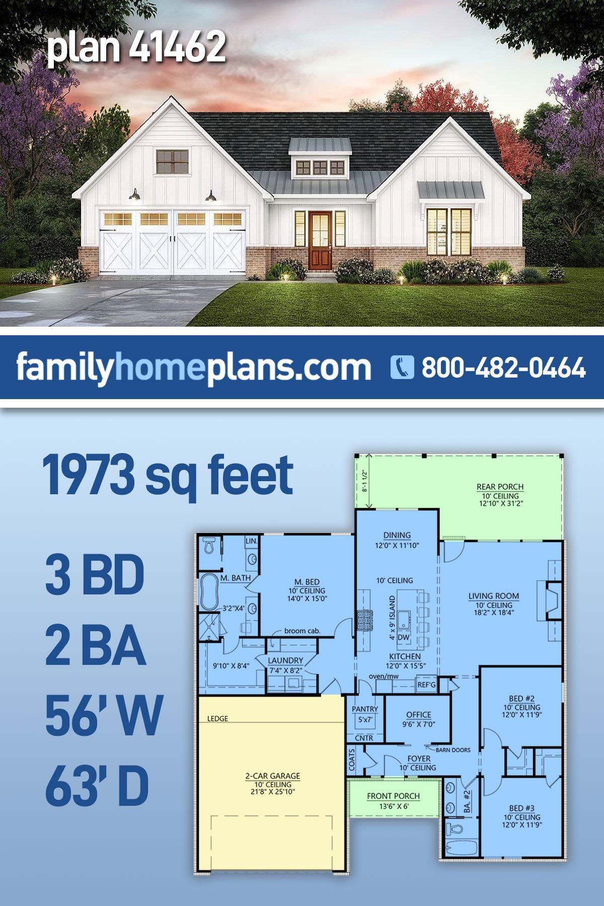 House Plan 41462