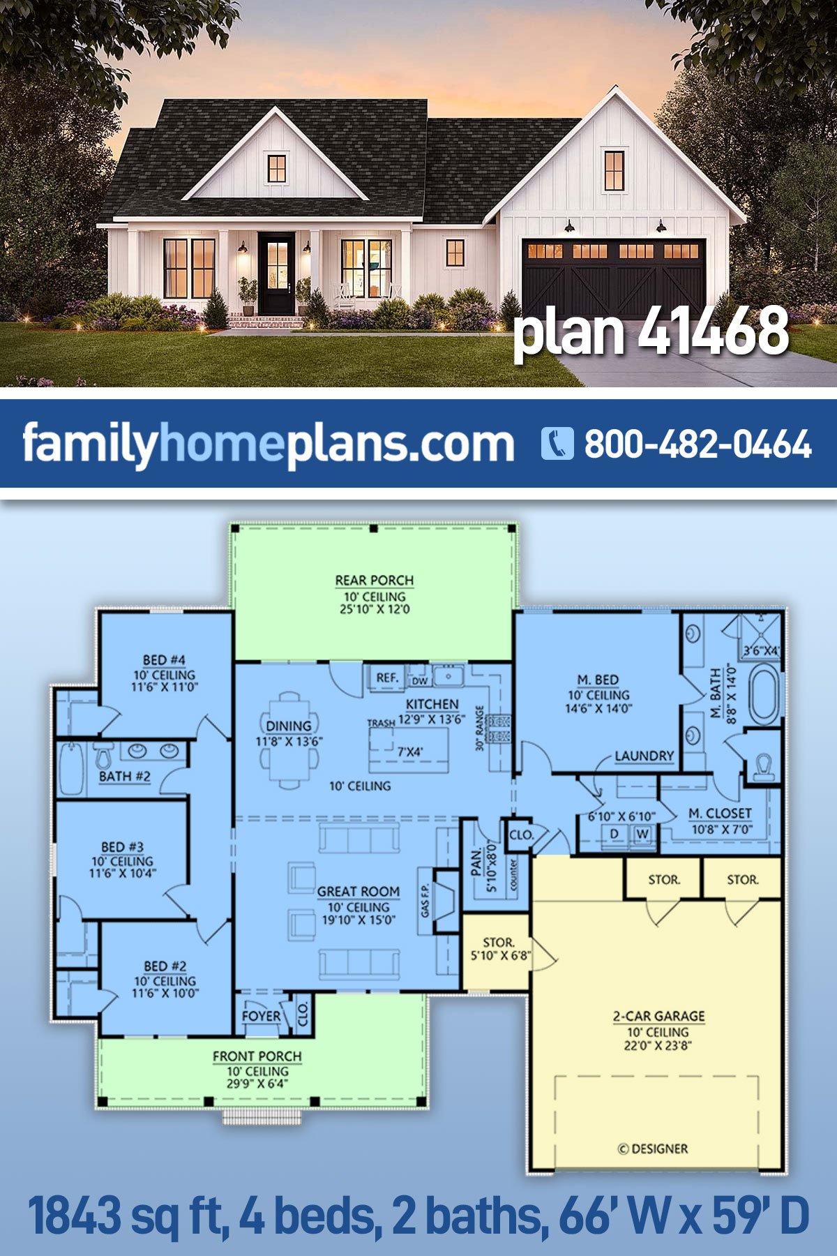 House Plan 41468