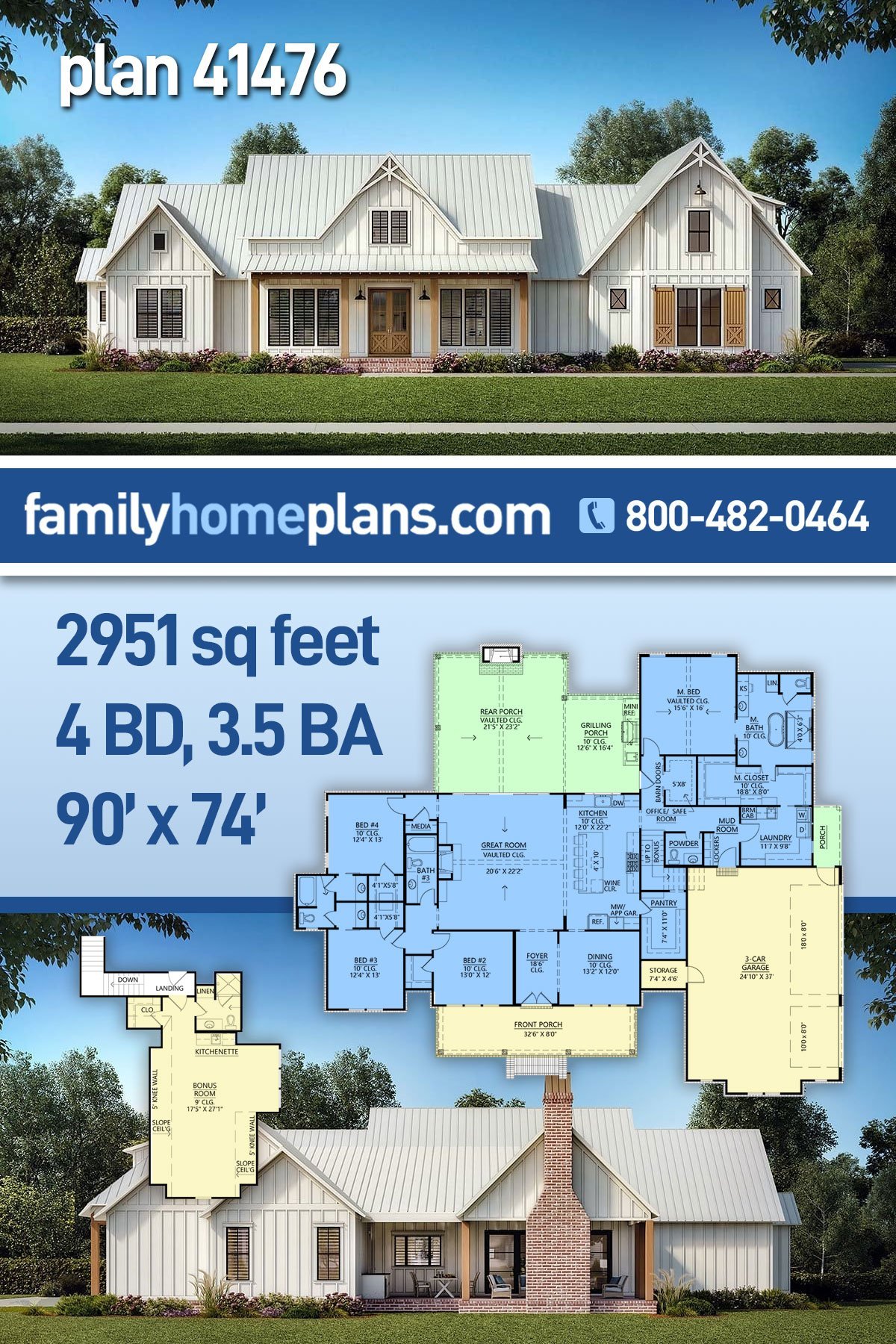 House Plan 41476