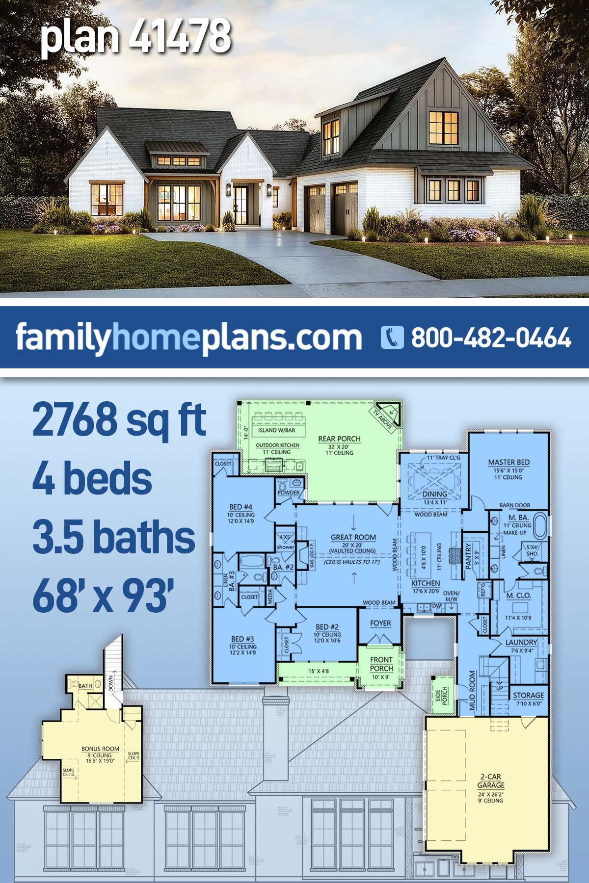 House Plan 41478