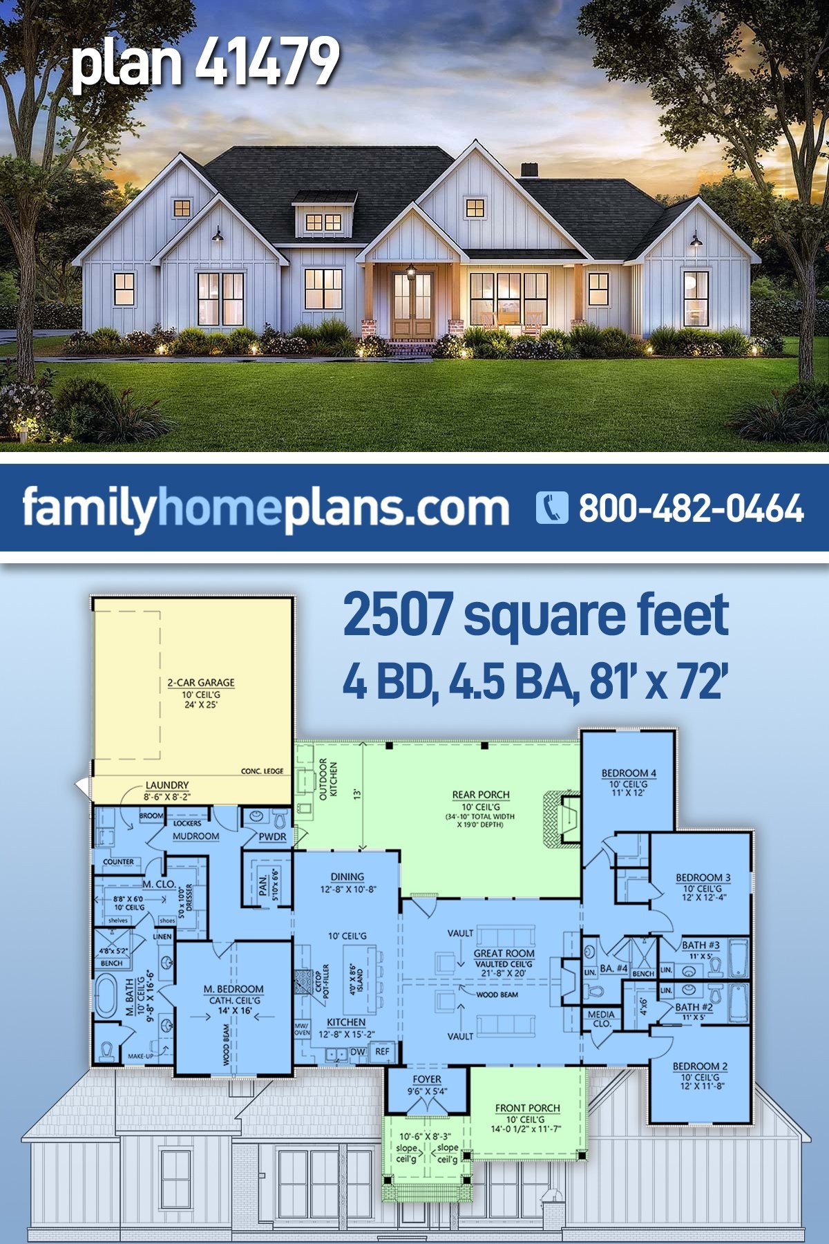 House Plan 41479