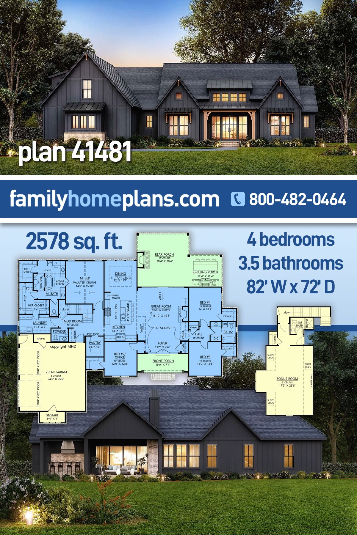 House Plan 41481