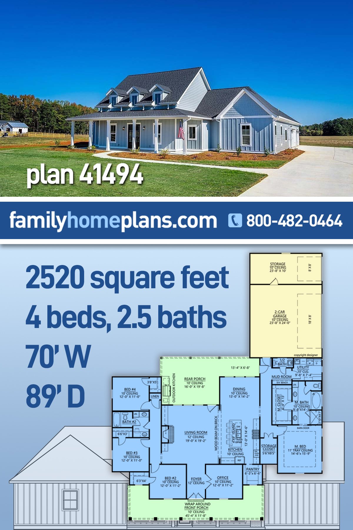 House Plan 41494