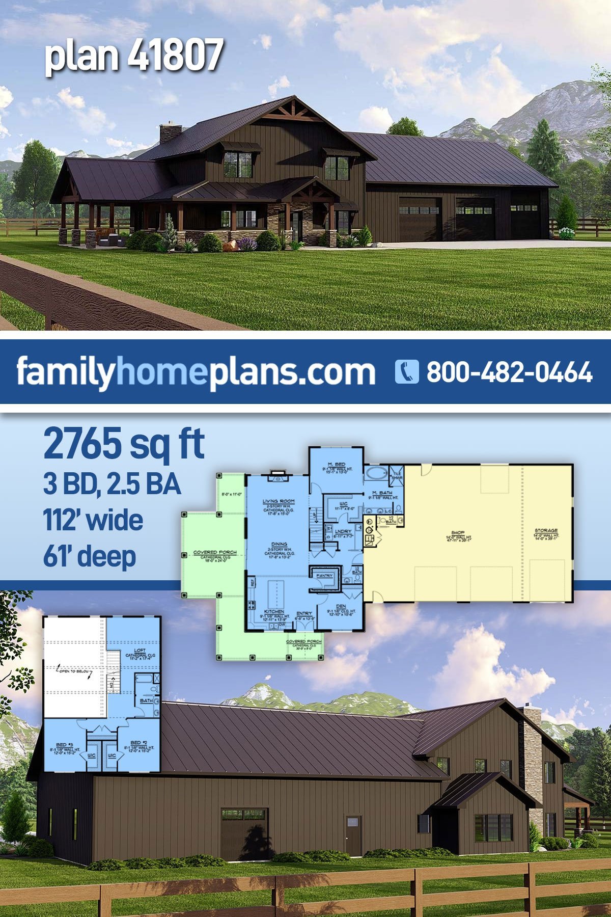 House Plan 41807