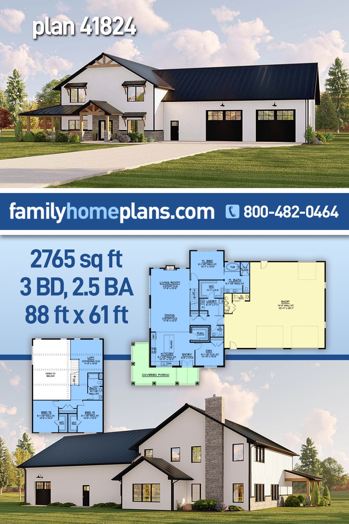 House Plan 41824
