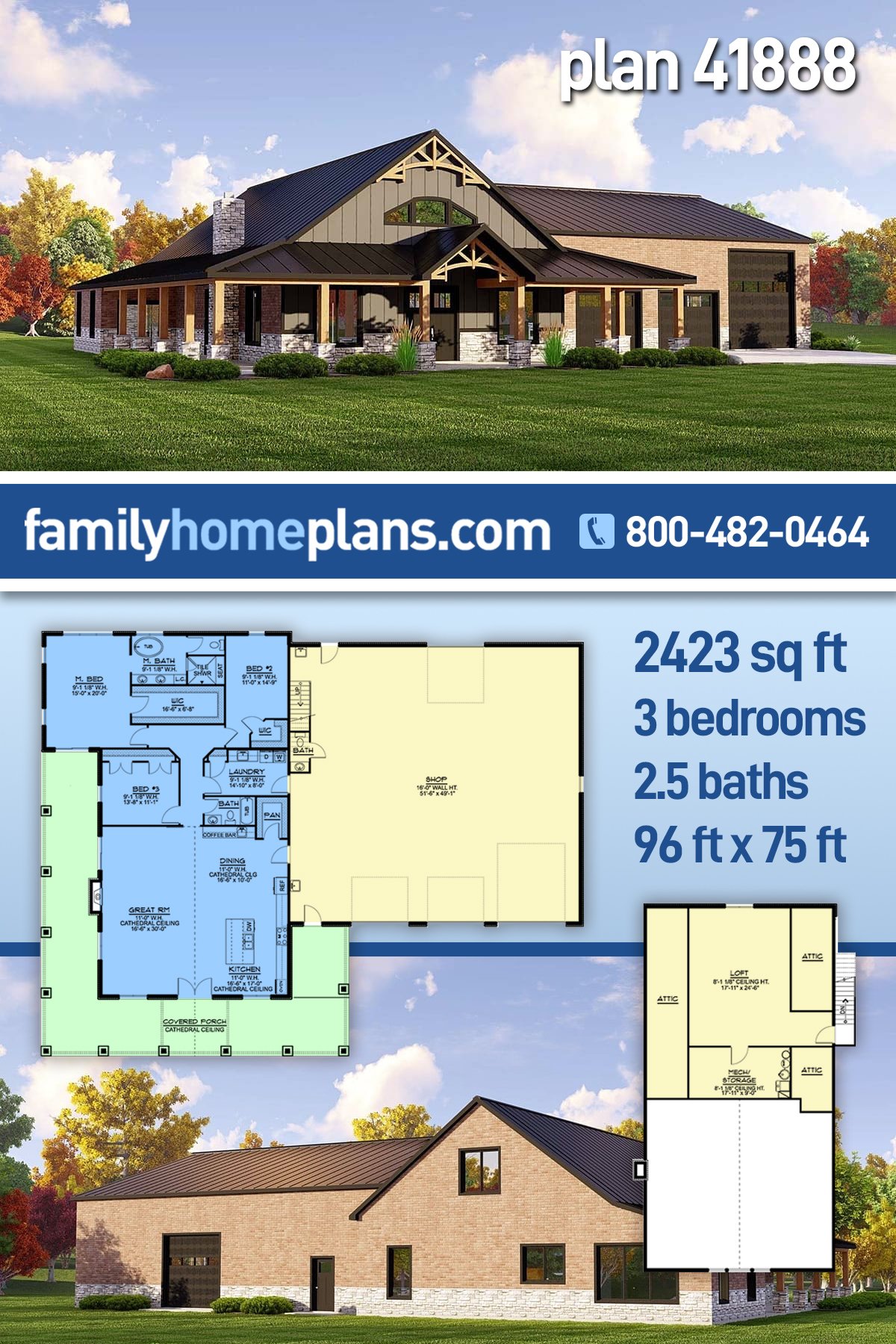House Plan 41888